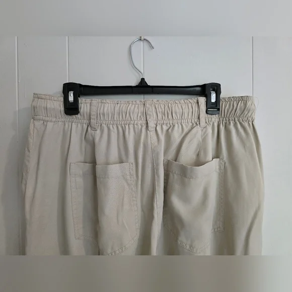 NWT Quince Vintage Wash Tencel Drawstring Cargo Pants - Picture 9 of 13